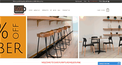 Desktop Screenshot of cafefurnituremelbourne.com.au